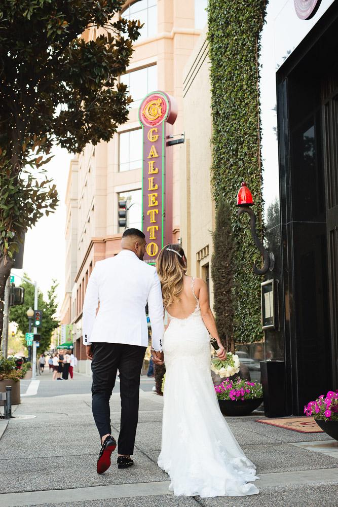Wedding at Galletto Ristorante in Modesto, California