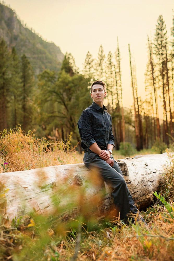 Josh in Yosemite National Park