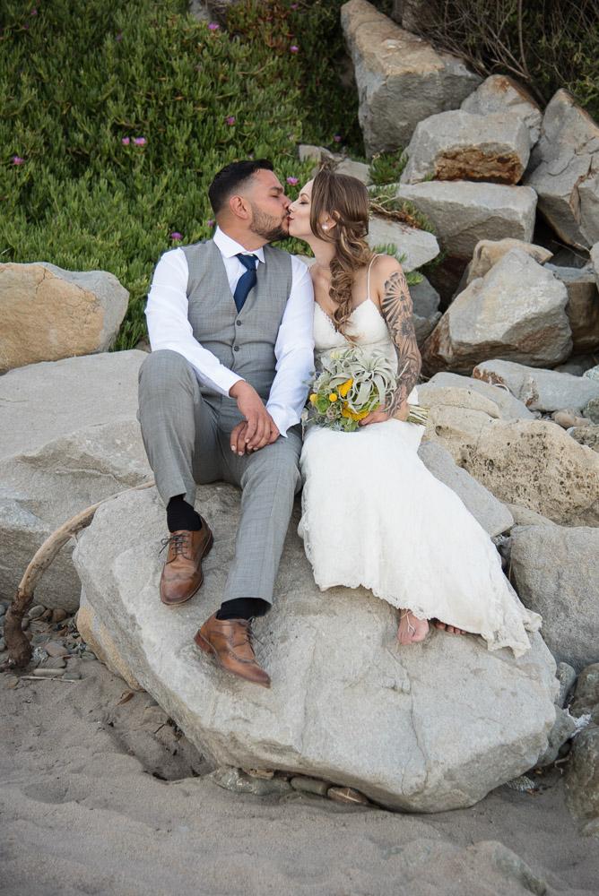 Wedding at the Monarch Cove Inn in Capitola, California