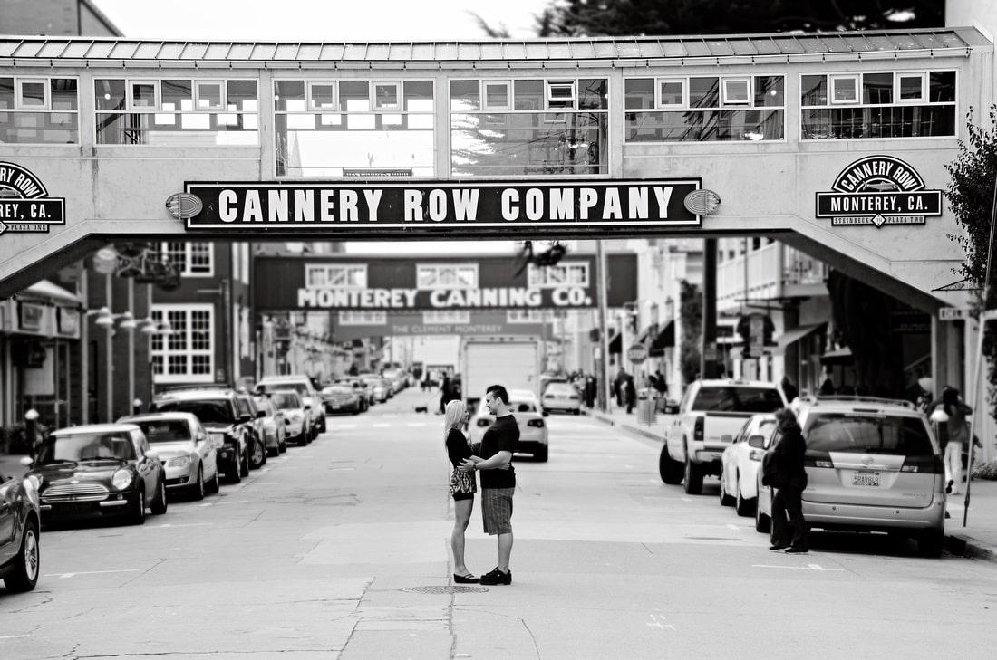 Val & Sasha's Engagement session in Monterey